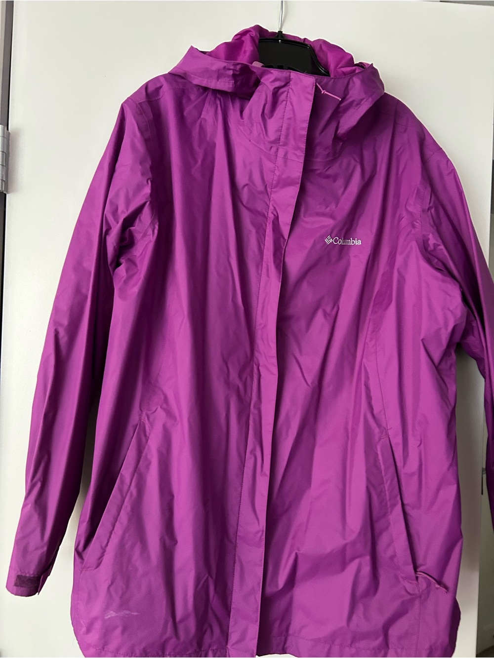 Columbia Women's Hooded Sport Jacket — Bright Magenta